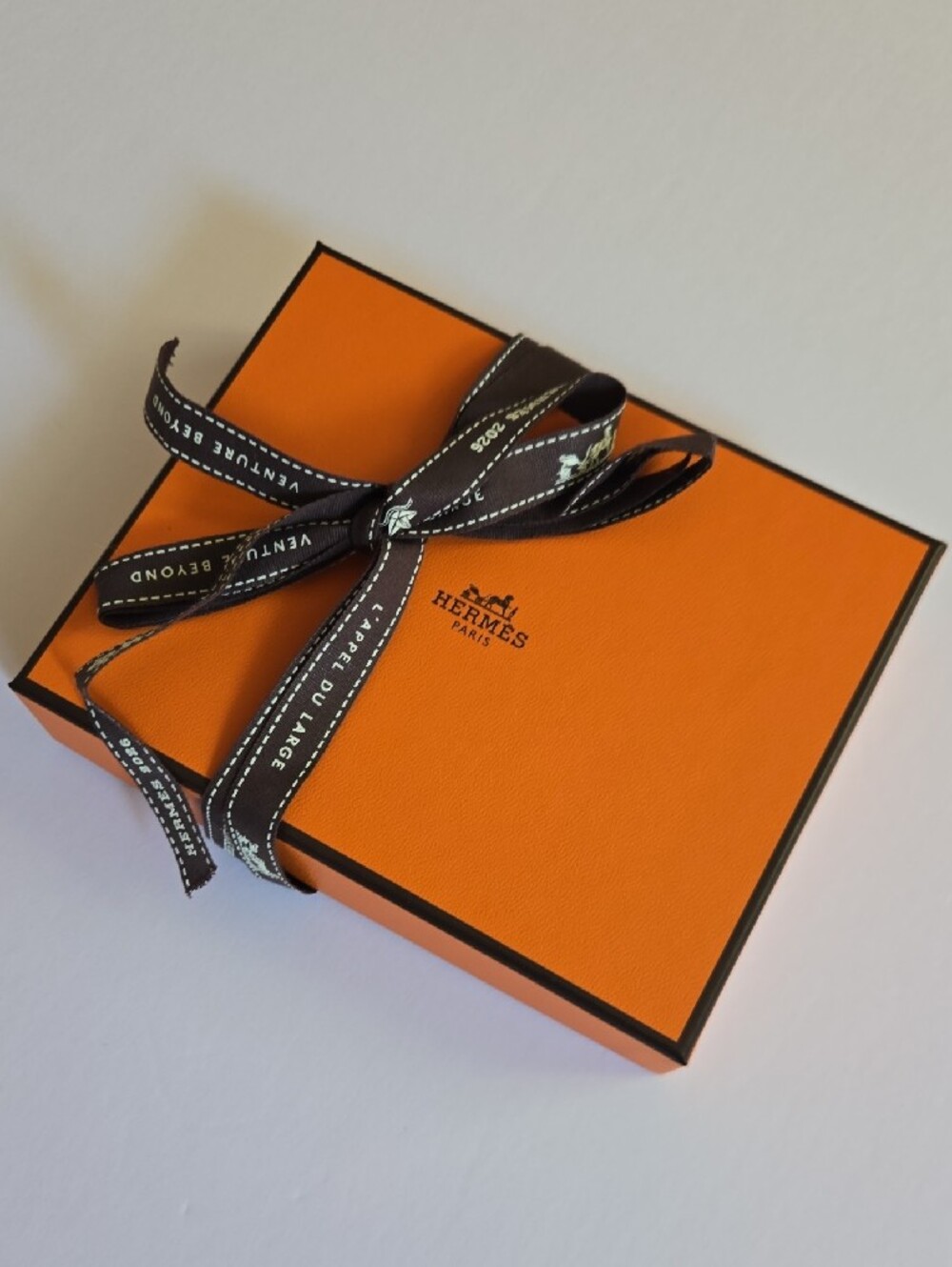 Hermès Orange Box Dust Bag & 2023 Ribbon Authentic Packaging Set - Picture 3 of 7